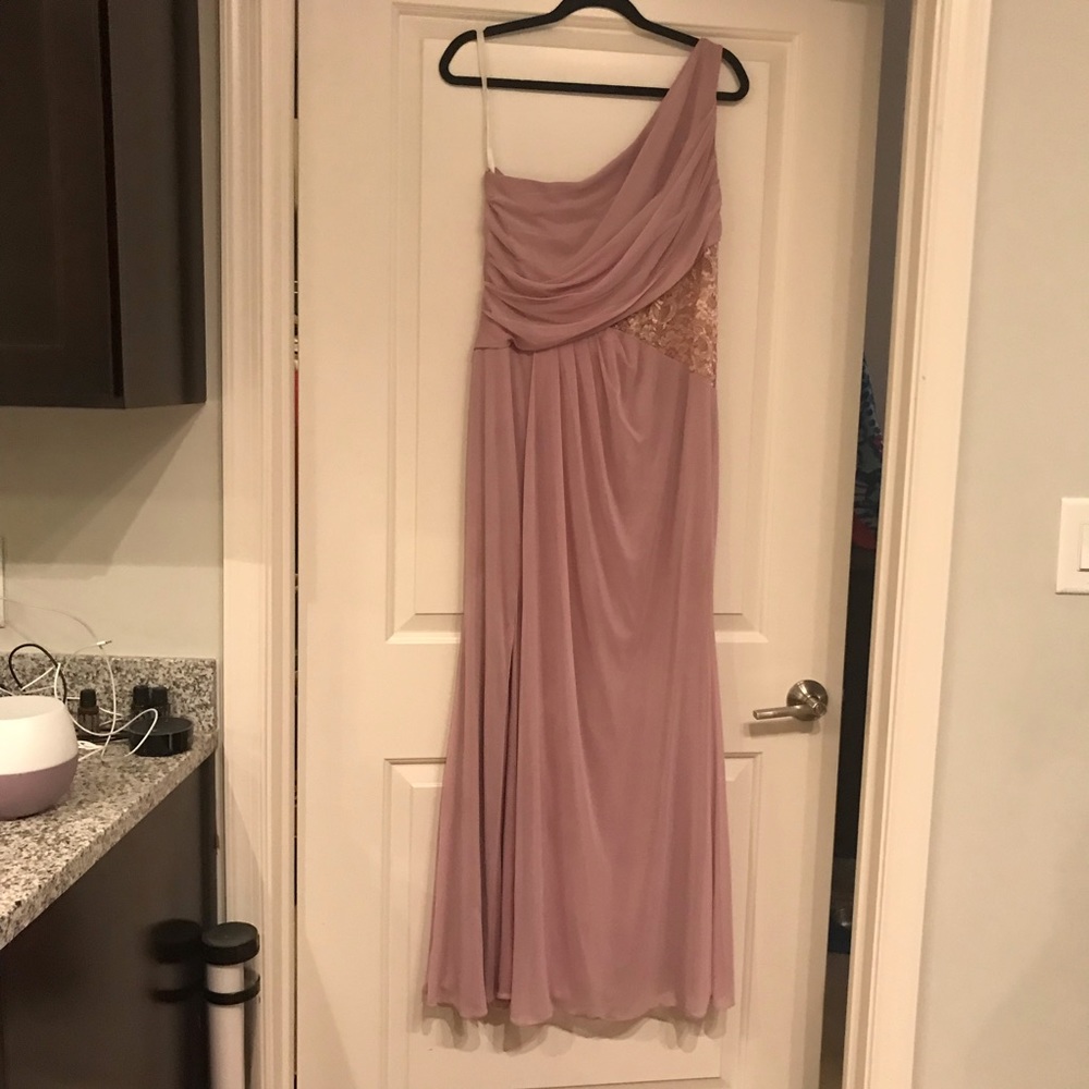 David’s bridal bridesmaid dress
